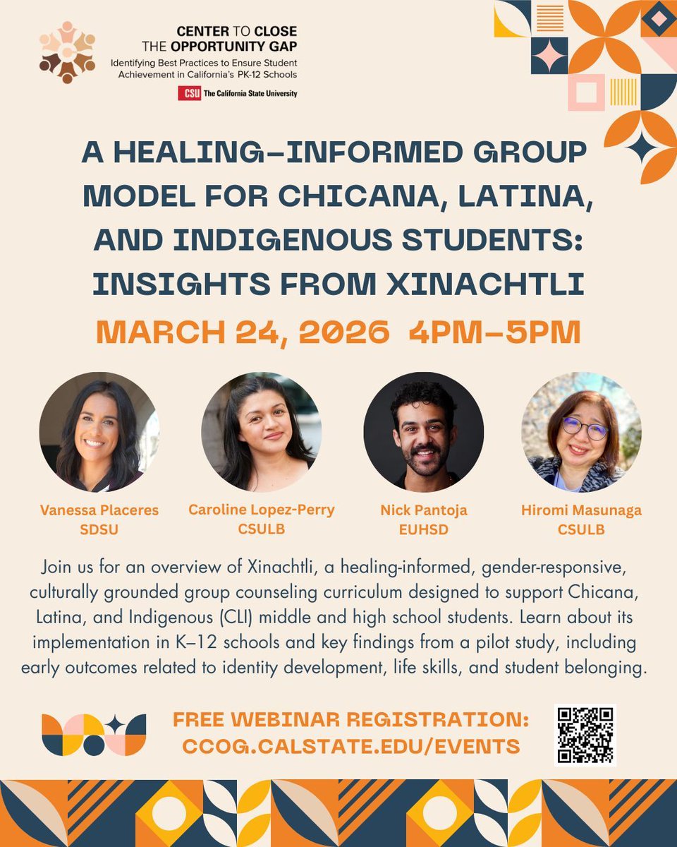 CSU Center to Close the Opportunity Gap tweet media