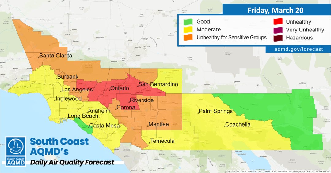 South Coast AQMD tweet media