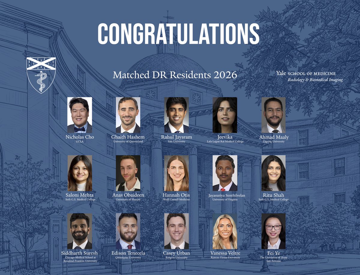 Yale Radiology Residents tweet media