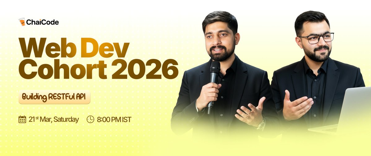 Chai Aur Code tweet media