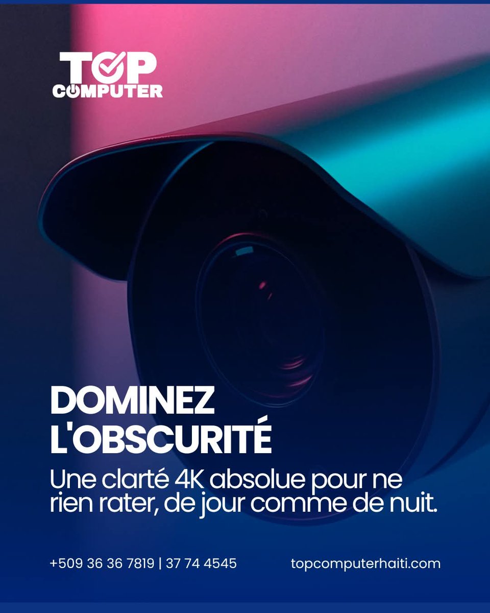 topcomputerht's tweet photo. 🛡️Dominez l'obscurité.
📞 Contactez-nous pour une installation professionnelle : +509 36 36 7819 | 37 74 4545
🌐 https://t.co/yVlDMrLzgs
.
#topcomputerht #haiti #MSP #cctv #camera #topcomputerhaiti https://t.co/Nof7rzvKk4