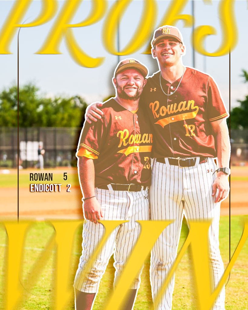 Rowan Baseball tweet media