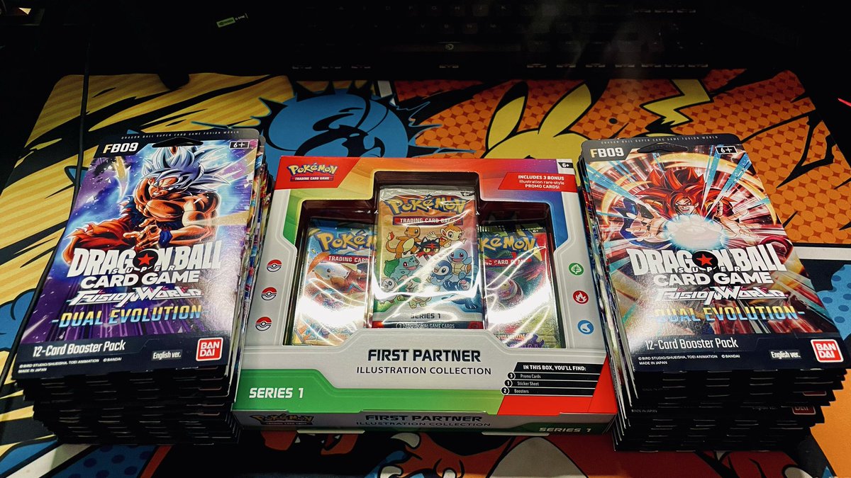 Didn’t get my hands on any Ascended Heroes today, BUT I managed to get a Partner box AND 26 packs of Dragon Ball Dual Evolution! 🔥🔥🔥 🙌🏾