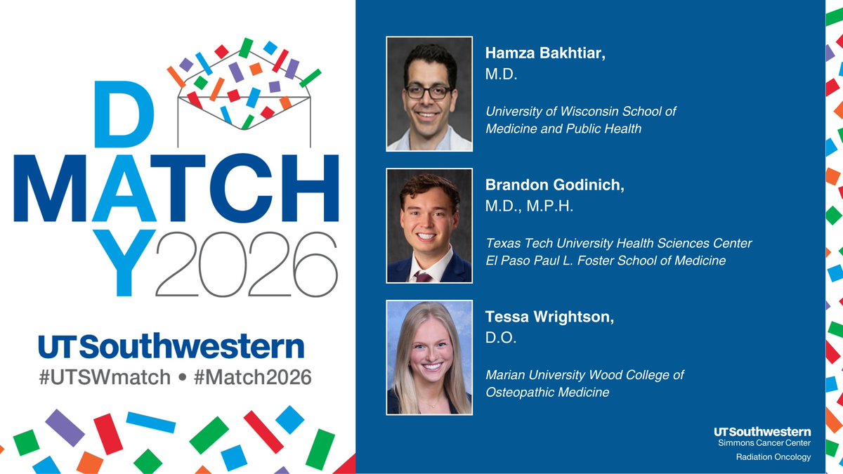 UTSW Radiation Oncology tweet media