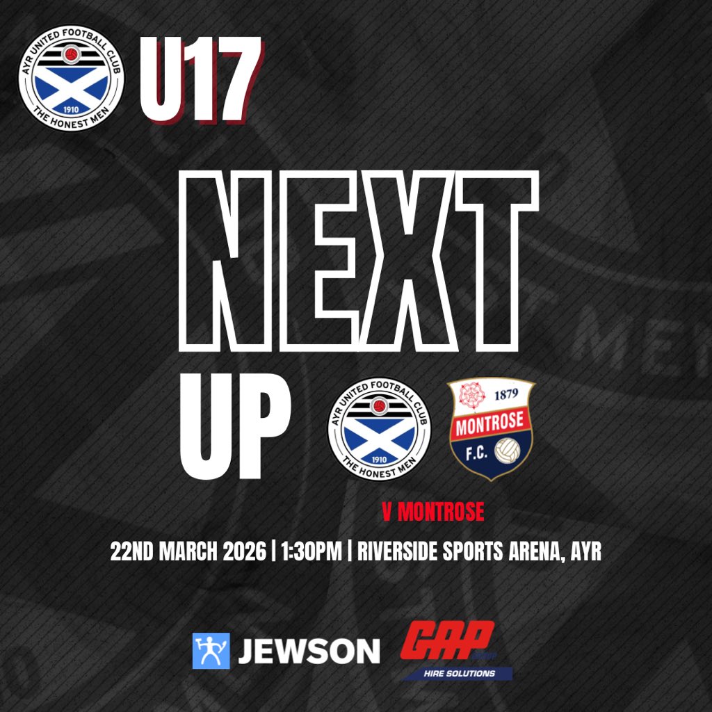 Ayr United Youth Academy tweet media