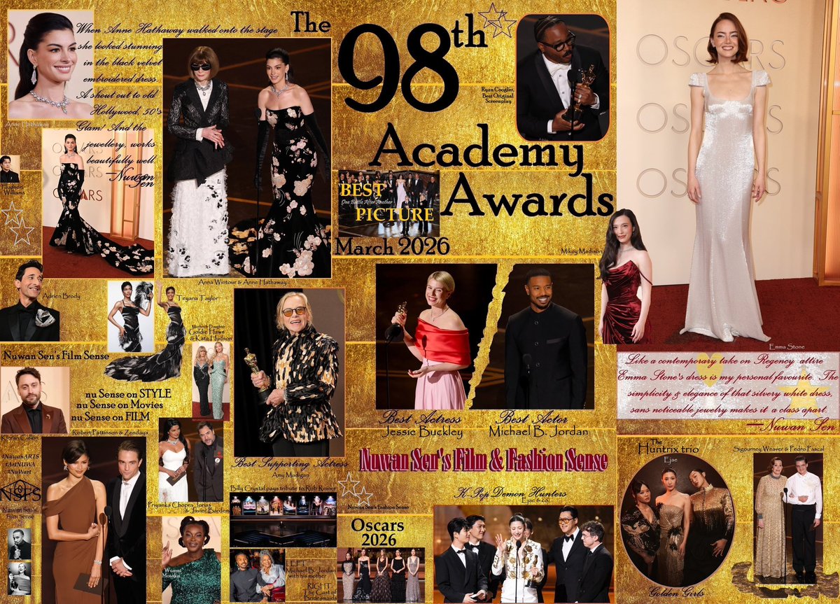 Nuwansenfilmsen's tweet photo. #FashionFriday #FridayFashion #OSCARSpecial #Collage #CollageTherapy
Though I actually worked on this on #Tuesday,late into the night&I just needed to add some of the names(which I finished only today)I didn’t get to touch it since,till little while ago!#NuwanSensFilmSense🌟#NSFS https://t.co/QG0eAQPZLZ