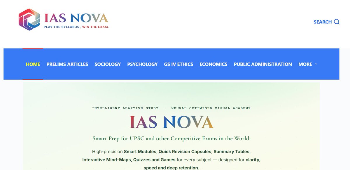 iasnova's tweet photo. Follow #IASNOVA for smart, intelligent and adaptive preparation of #UPSC exams.

Your competitors have already subscribed. Subscribe soon!

#upscprelims2026 #Irán #Israël #Dhurandhar2‌ #AI