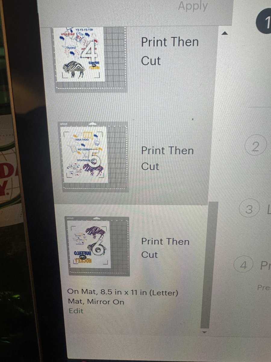 RiaaaMakooo's tweet photo. Is there a bug in @cricut #designspace today? Wasted over 50 sheets (TWICE) of sublimation paper because my images didn’t print out mirrored even when I had it on. https://t.co/4mTtu52Oe0