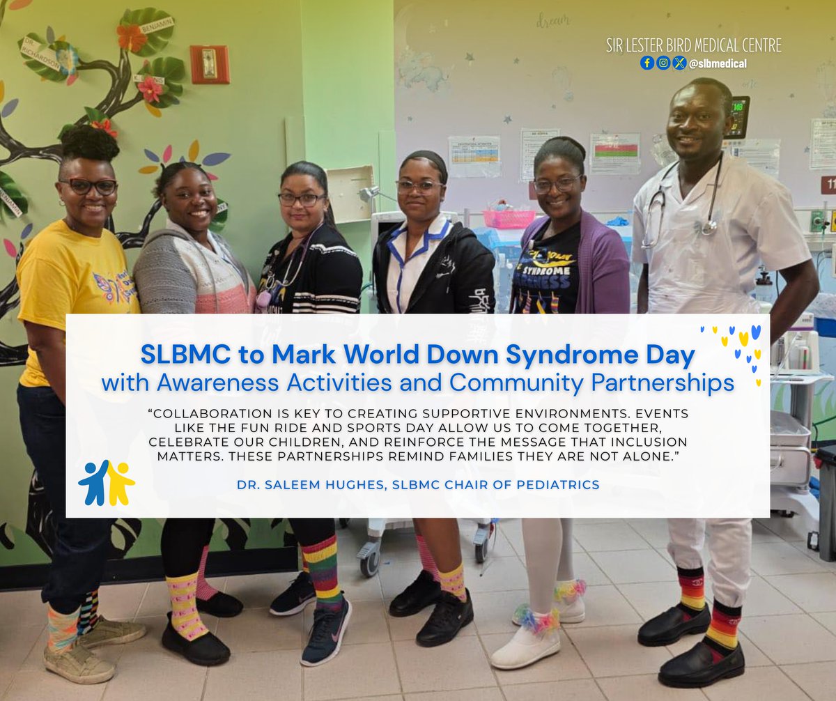 Sir Lester Bird Medical Centre tweet media