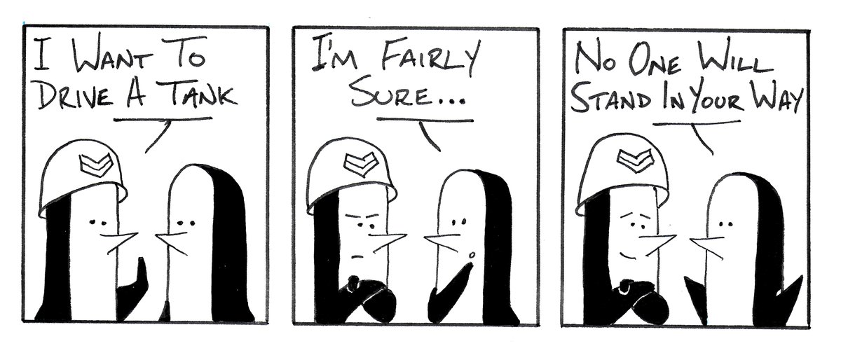 Alan Henderson - Penned Guin tweet media