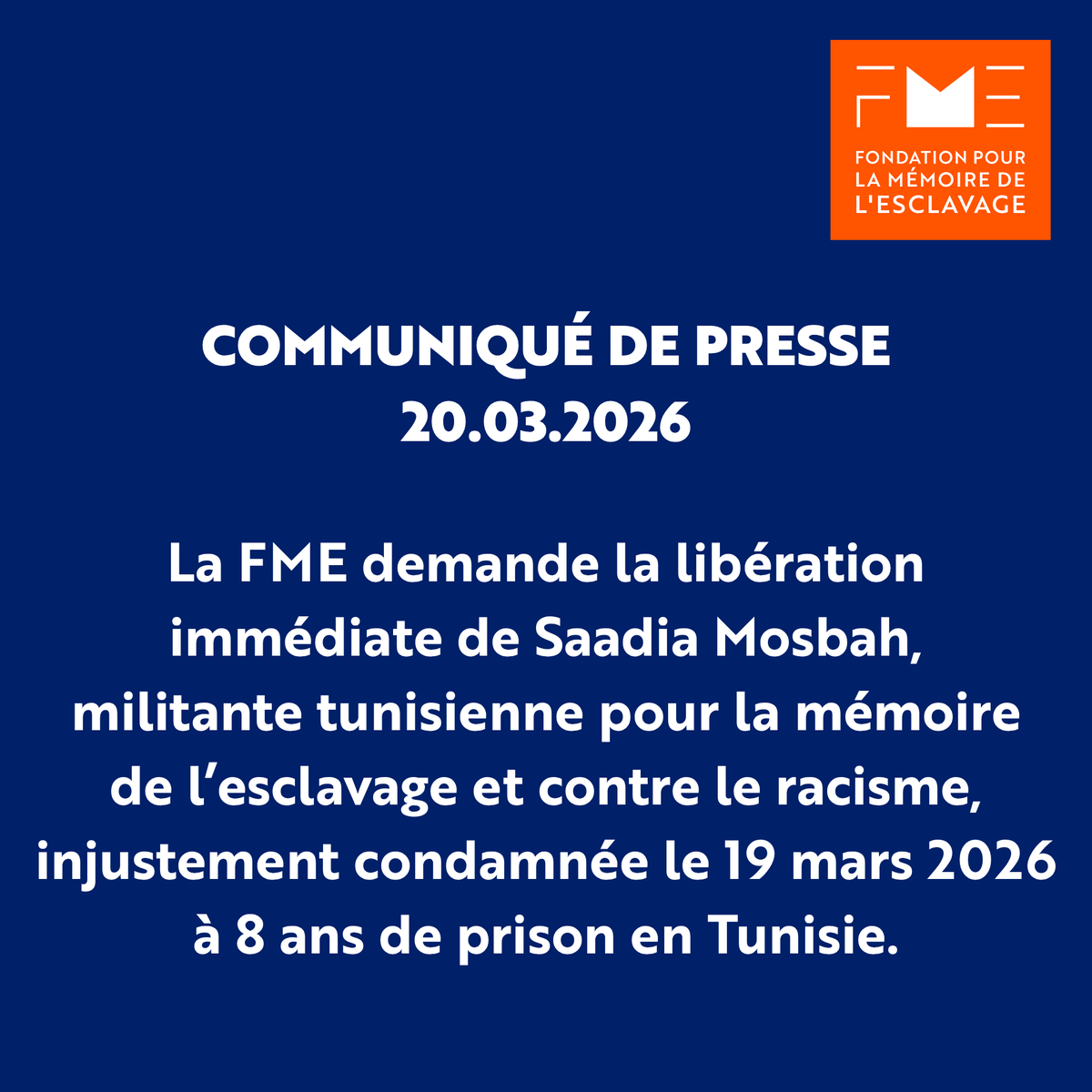 Fondation pour la mémoire de l'esclavage tweet media