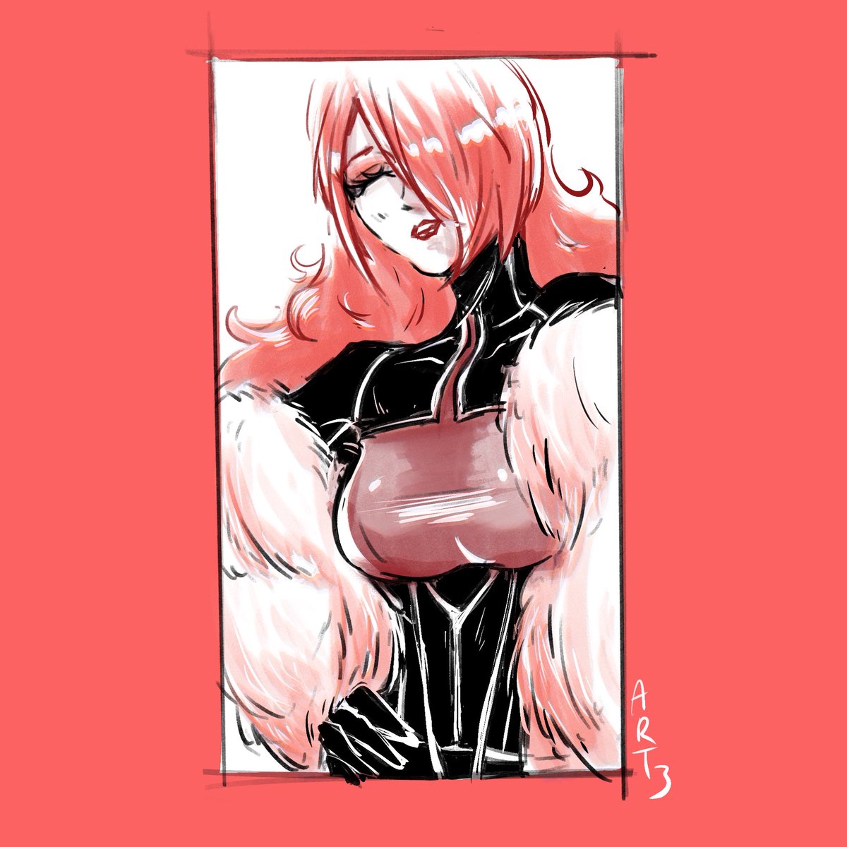 ART3mis | Mitsuru March 2 | comm open 2/3 tweet media