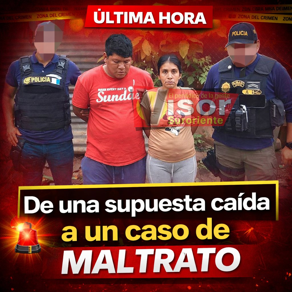 VSuroriente's tweet image. ÚLTIMA HORA || #BARBERENA
De una supuesta caída a un caso de maltrato: pareja termina capturada. Más detalles 👇 👇 👇  visorgt.com/pareja-captura…