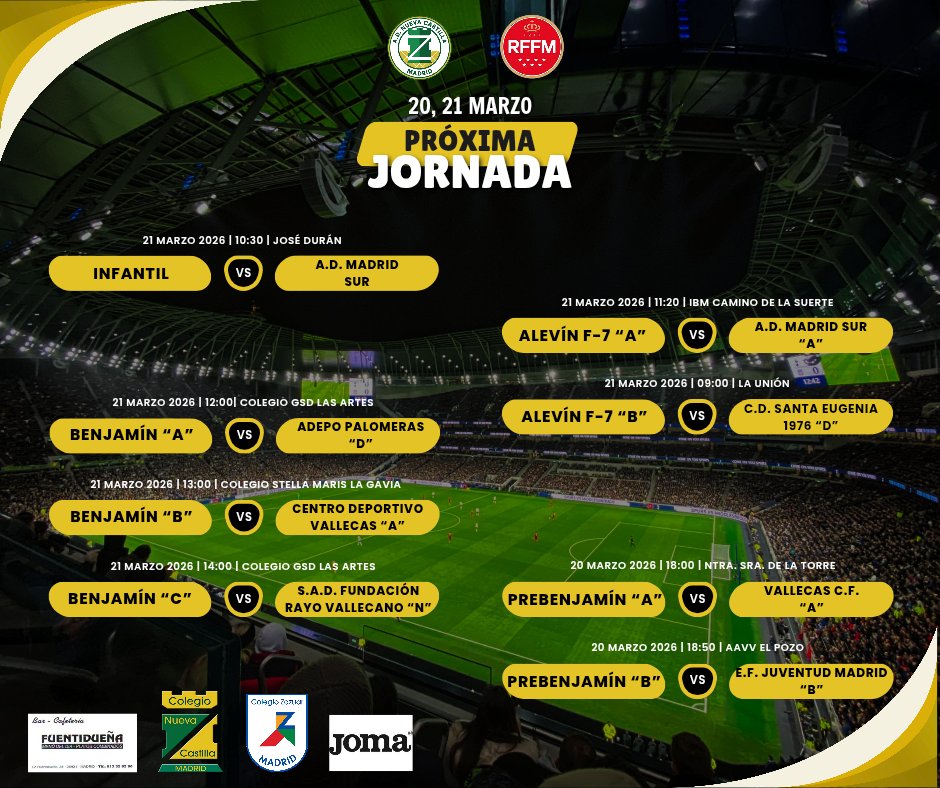 AD Nueva Castilla - Club de Fútbol tweet media