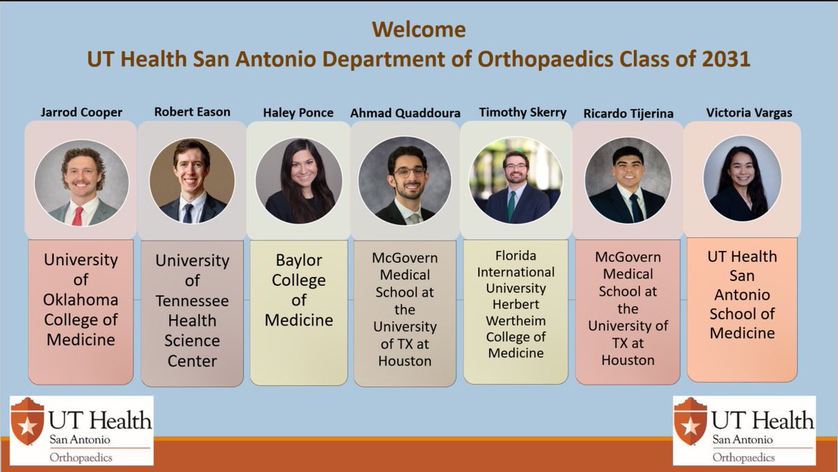 Dr_RyanRose's tweet photo. Couldn’t be more excited for this years match. @DrStevenGibbons @UTHealthSAOrtho #match2026 https://t.co/gxGeQ9Ne4x