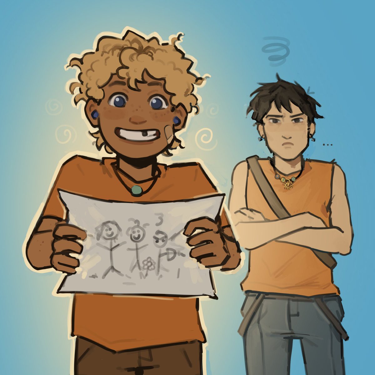 nico (vs rick riordan) tweet media