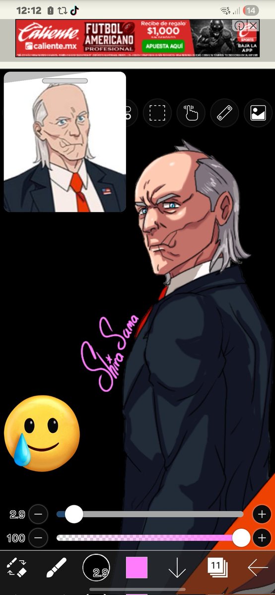 06_shira's tweet photo. This is the first time I've drawn Cecil. I love this handsome old man. I haven't finished this entire drawing yet because I haven't had the time. I plan to finish it in a few days or weeks. 
#InvincibleDay #invencible #cecilstedman #invincible https://t.co/CQL0W8nDXl