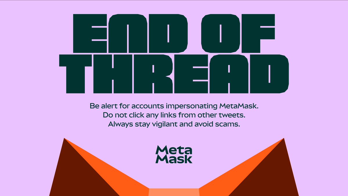 MetaMask 🦊 tweet media