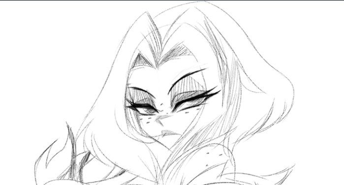 Aokithoughts's tweet photo. Slight Raven seduction https://t.co/grSOCoESYK