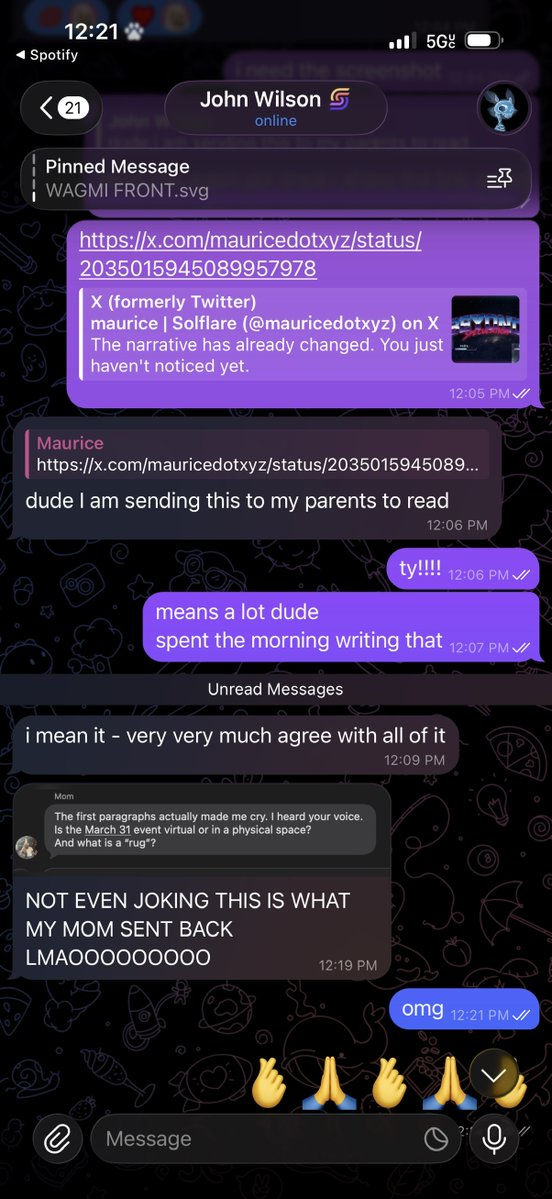 maurice | Solflare tweet media