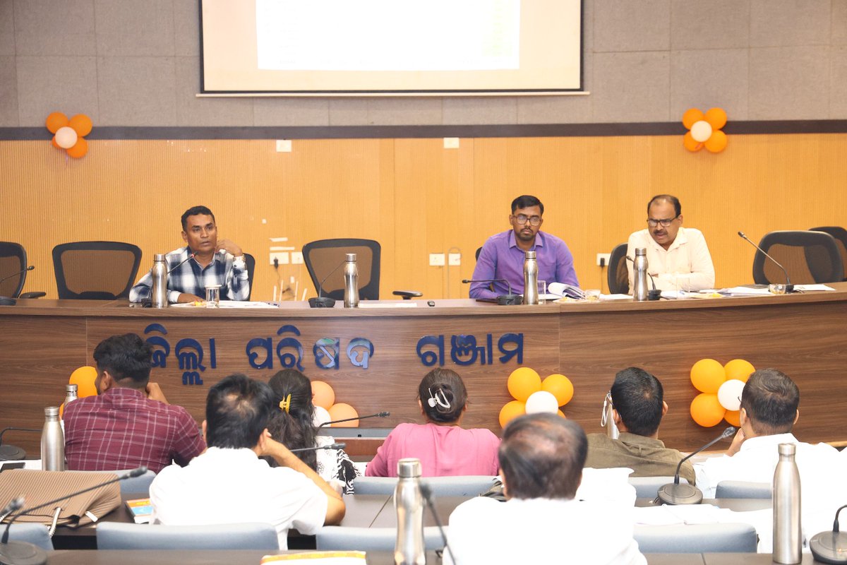 Zilla Parishad, Ganjam tweet media