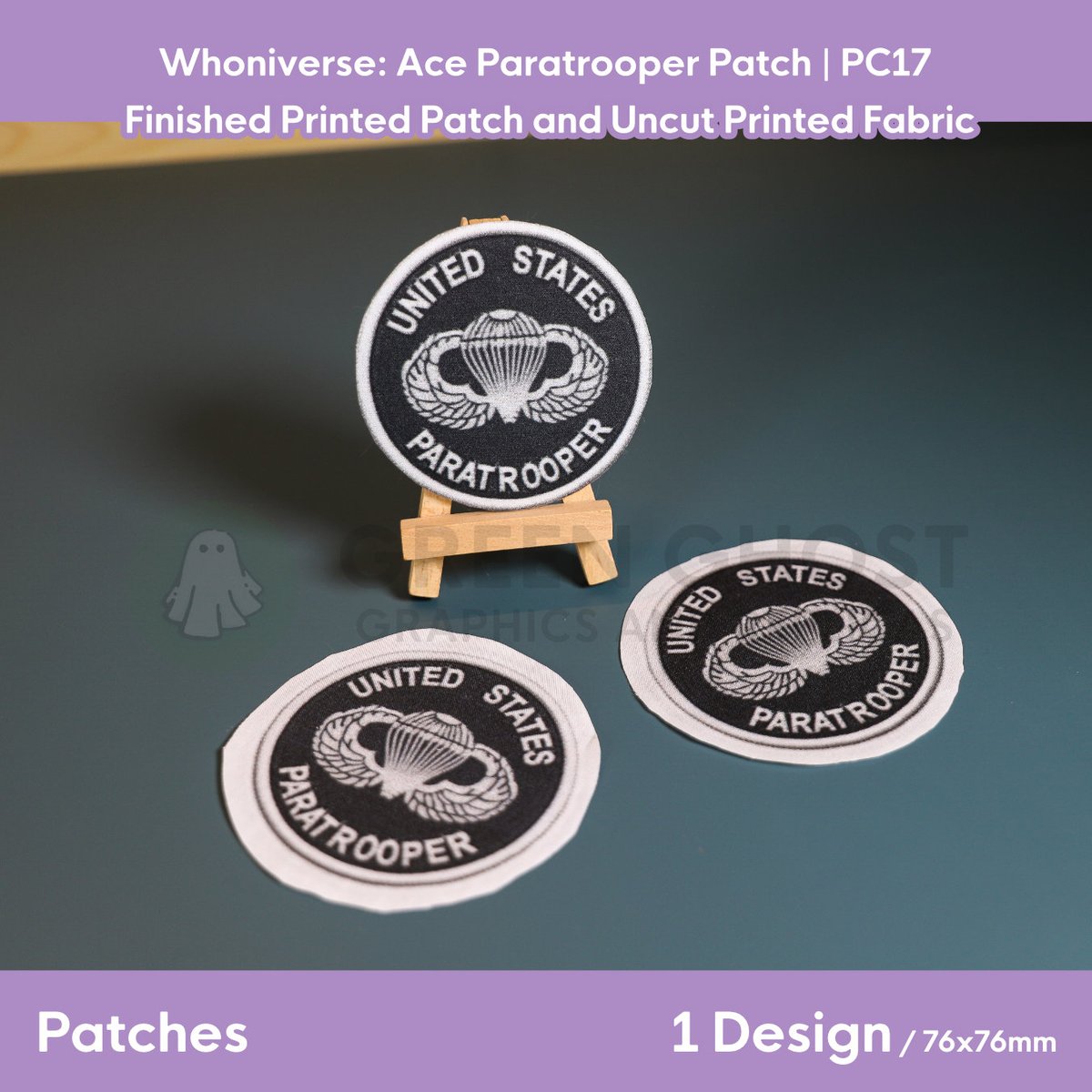 GreenGtGraphics's tweet photo. Planning a new Doctor Who cosplay? Maybe a very popular companion from the 1980's?
Many designs are in limited supply, and most are available as either a fully finished patch or an uncut printed piece. 
https://t.co/w17uXBpp7B

#smallshop #graphicdesign #doctorwho #cosplay #ace https://t.co/rp24b4WAxh