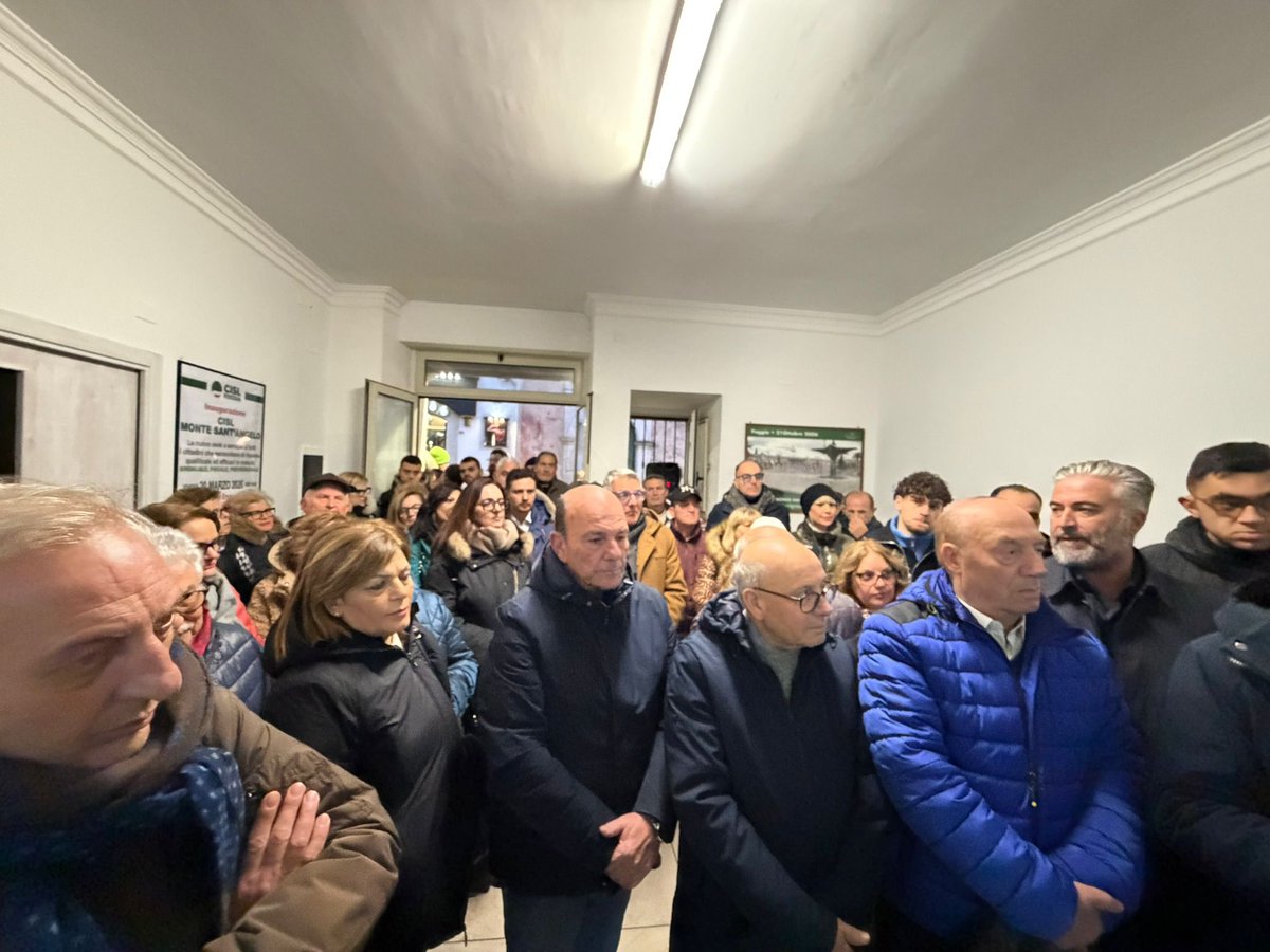 CISLFoggia's tweet photo. #Inaugurazione nuova #sede Cisl a Monte Sant’Angelo - @CostantinoCisl: “La #prossimità è impegno fondamentale dell’azione della #Cisl Foggia. Oggi ampliamo offerta di #servizi e #assistenza in un centro strategico del #Gargano. Per il #lavoro, i giovani, gli #anziani e i fragili” https://t.co/1qkf1ZRVw2
