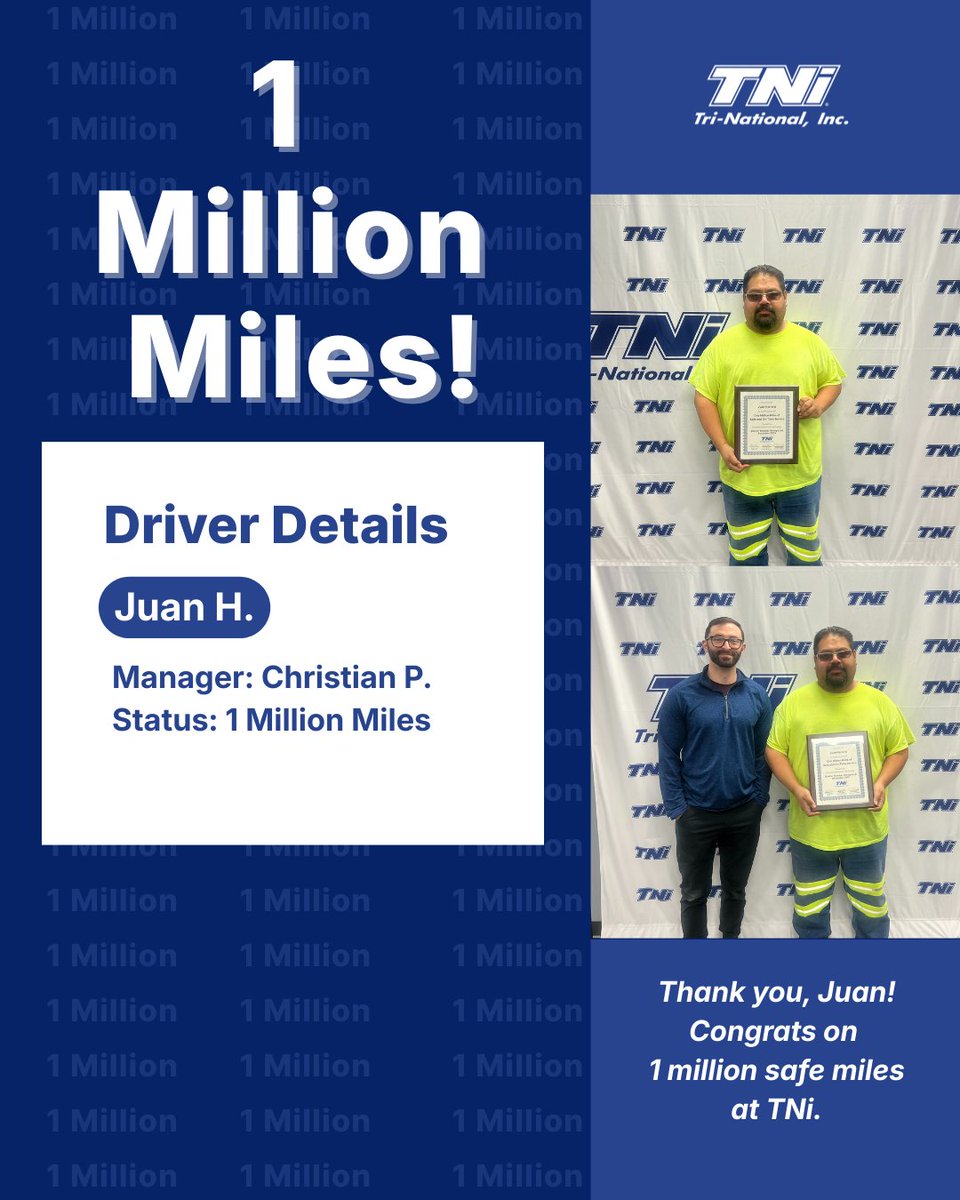 Tri-National Inc. tweet media