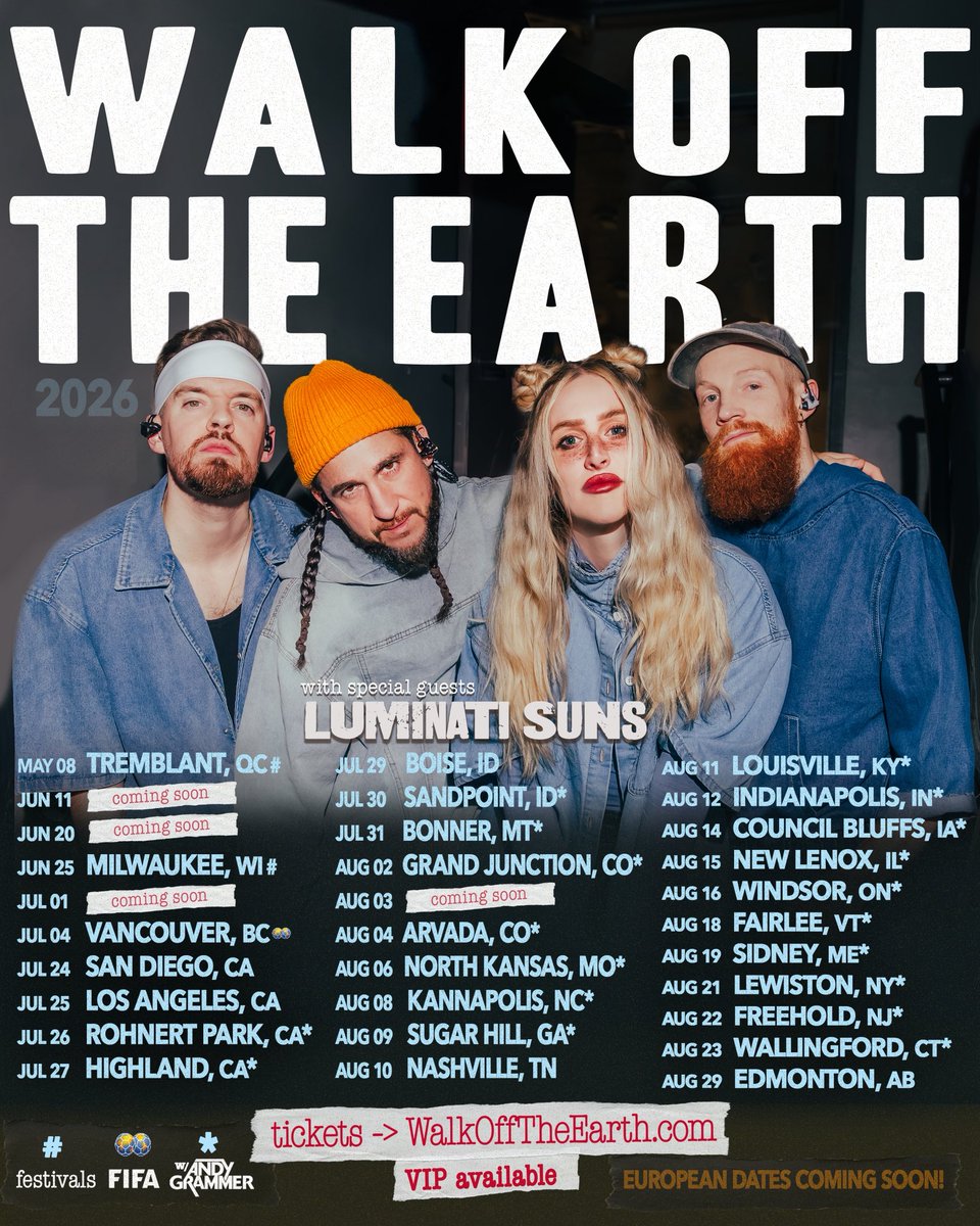 Walk off the Earth tweet media