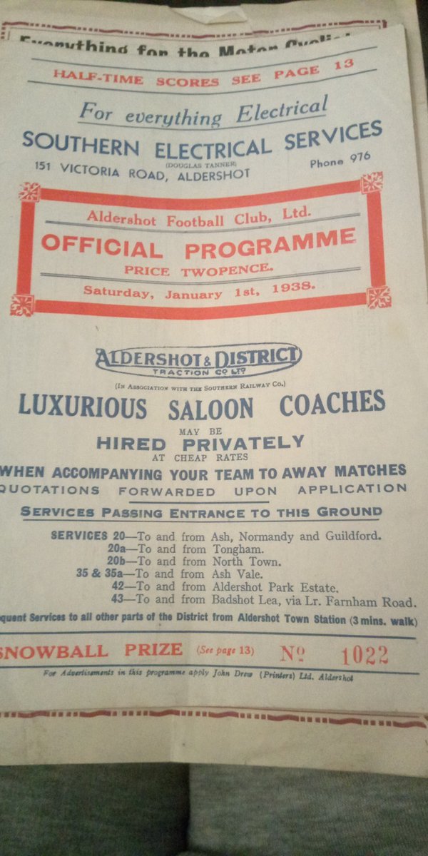 Footy Programmes tweet media