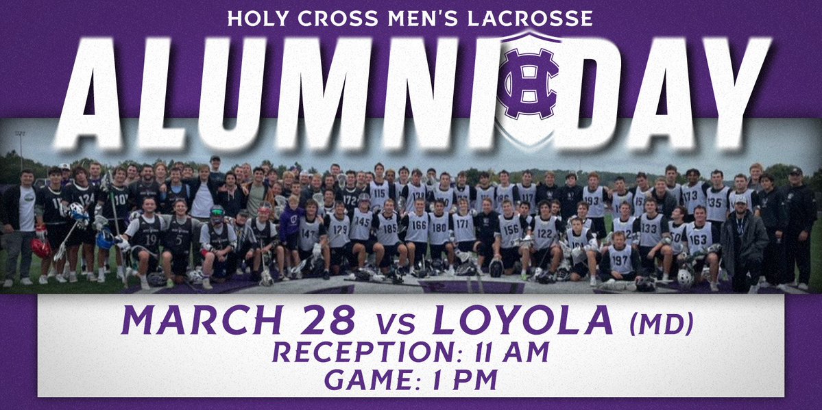 Holy Cross Men's Lacrosse tweet media