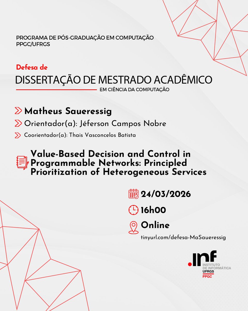 Instituto de de Informática - INF tweet media