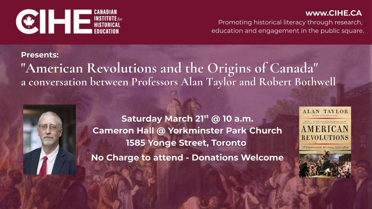 Canadian Institute for Historical Education tweet media