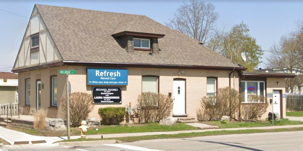 Refresh Spa has been open about 10 years.
385 St Paul Ave
Brantford
N3R 4N6
(905) 932-8639 
refreshspabrantford.ca