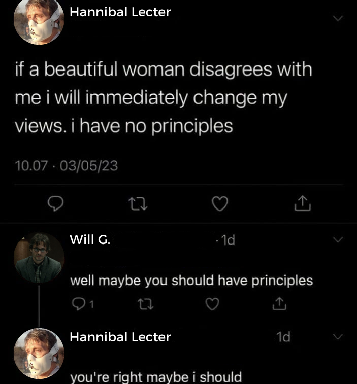 hannibal bites ๐ต๐ธ tweet media