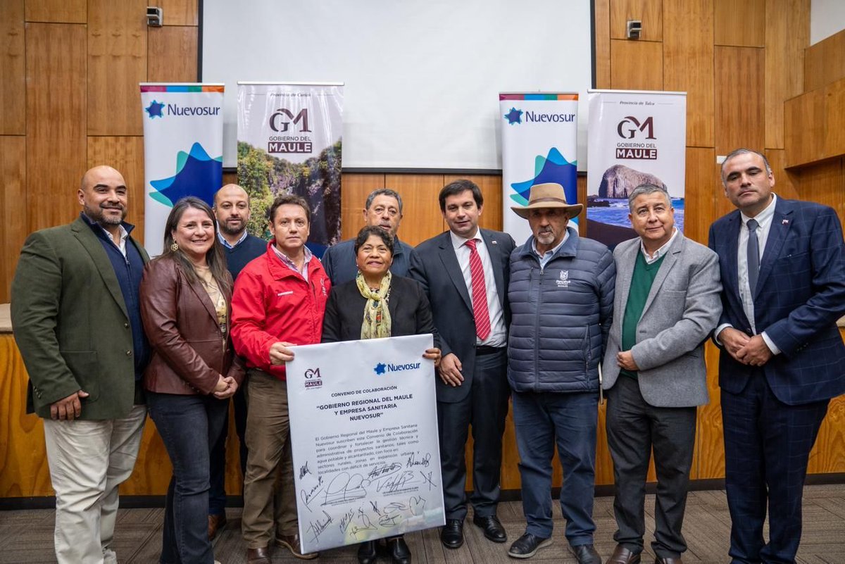 ESTE FIN DE SEMANA, "DIARIO MAULE HOY" DESTACA: GOBIERNO DEL MAULE Y NUEVO SUR, SUSCRIBEN CONVENIO PARA MEJORAR ACCESO AGUA POTABLE RURAL DE LA REGION.
¡¡ Informate con "Diario Maule Hoy"!!