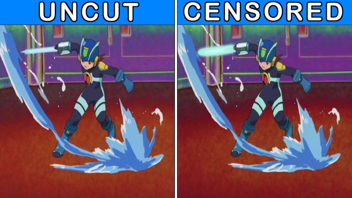 hensama24's tweet photo. 🔥🔥NEW VIDEO🔥🔥 

In anticipation of the 
Mega Man Star Force Collection, here's 

EVERYTHING Viz Media Censored In Mega Man NT Warrior Axess.

https://t.co/Arh8Rz77Bh https://t.co/4NjuPZbdUt