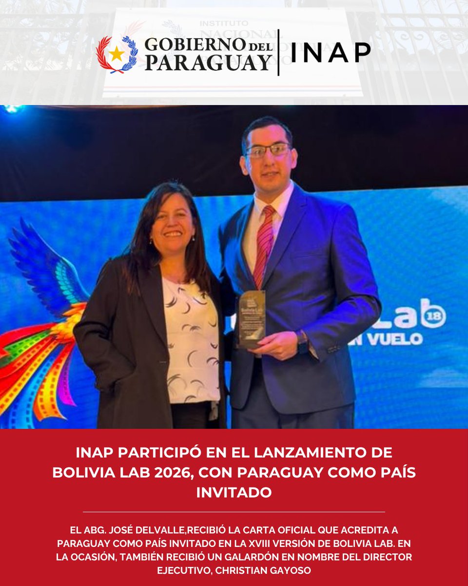 Instituto Nacional del Audiovisual Paraguayo tweet media