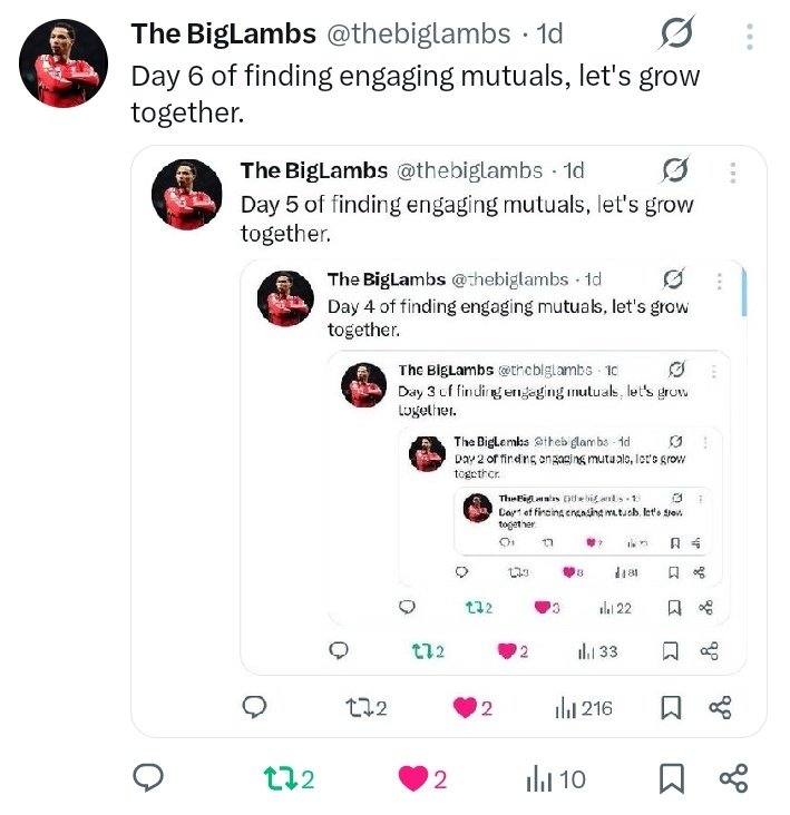 The BigLambs tweet media