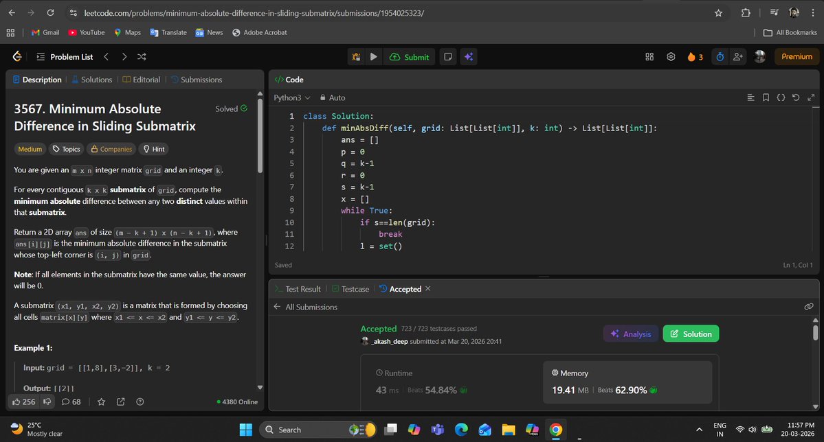 Akashdeep Vasistha tweet media
