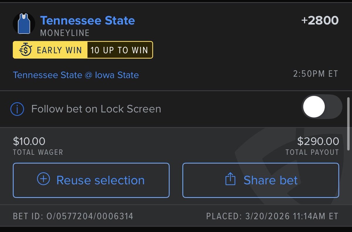 JenWin17's tweet photo. @FDSportsbook @FadeShocked @FanDuel https://t.co/O4EeXEYc0D