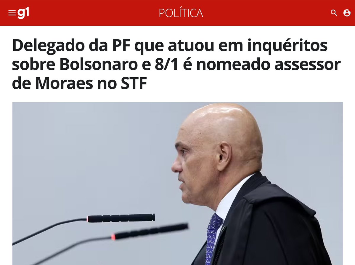 O 8 de janeiro e o inquérito das fake news estão intimamente ligados à inusitada  “contratação”.

As condenações dos manifestantes só aconteceram graças à dobradinha Alexandre de Moraes e Fábio Shor, o tal delegado.