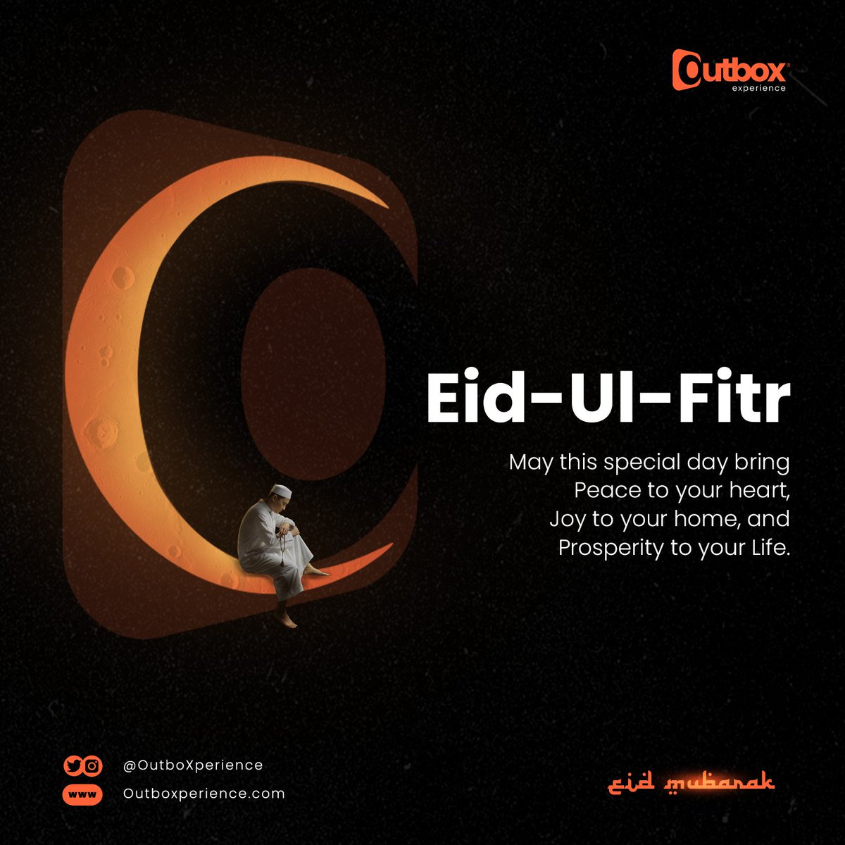 OutboXperience's tweet photo. Eid blessings to all Muslim faithfuls. May it be a memorable time for you and yours ❤️. https://t.co/cyibU3J4Aw