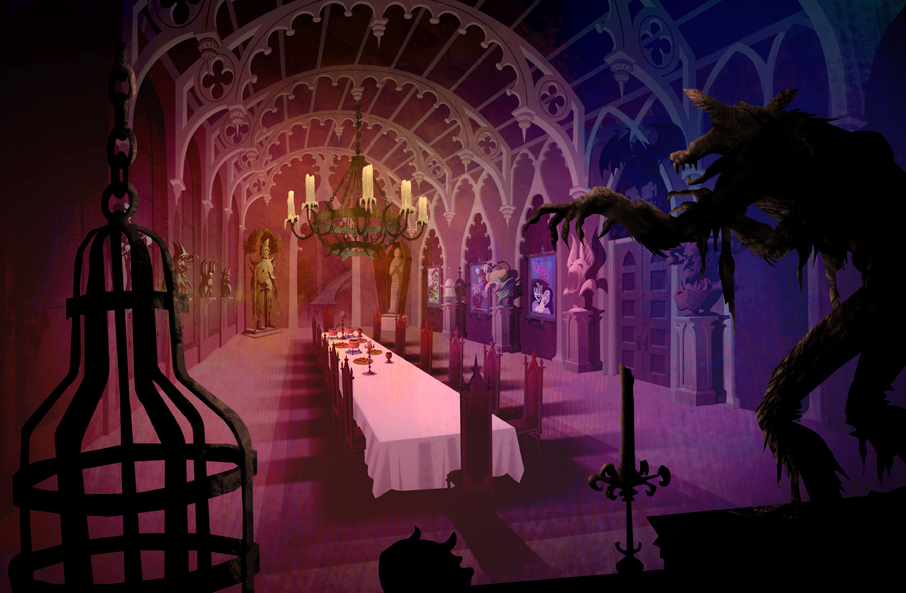 Sou obcecado pelos cenários de 'Scooby-Doo! Mistério S/A'