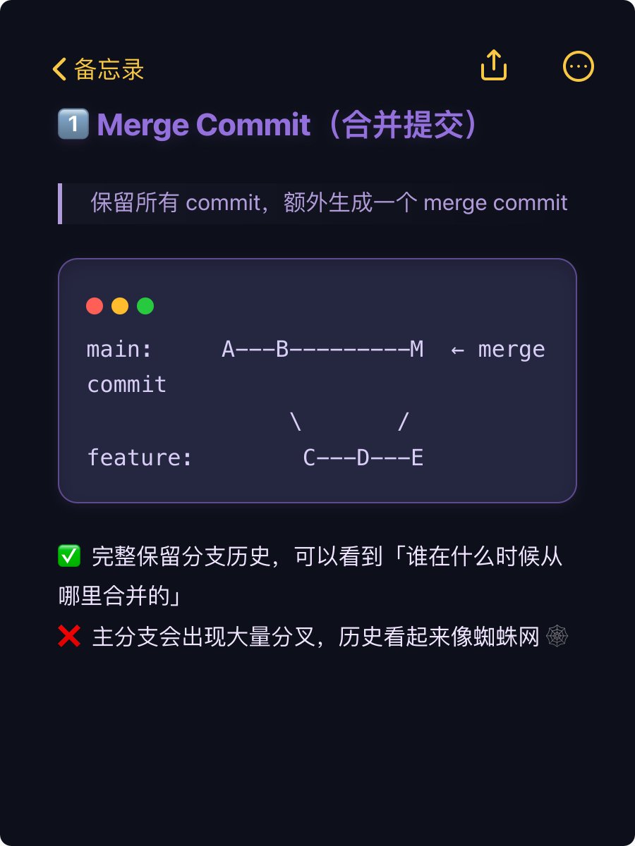 FatMichael1990's tweet photo. 每次合并 Pull Request 时，GitHub 给了你 3 个按钮，它们到底有什么区别？ https://t.co/mnYK1Yt59g
