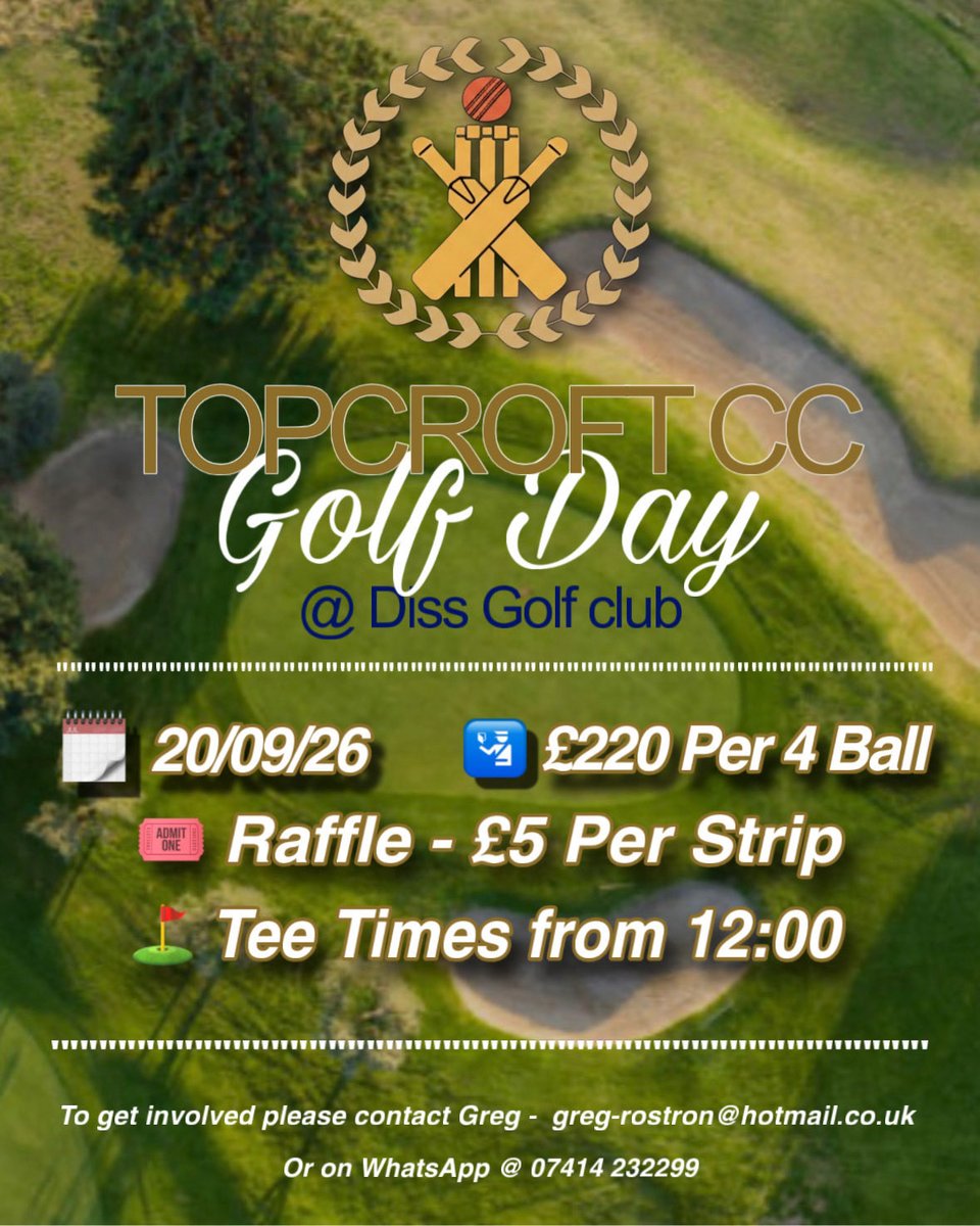 Topcroft CC tweet media