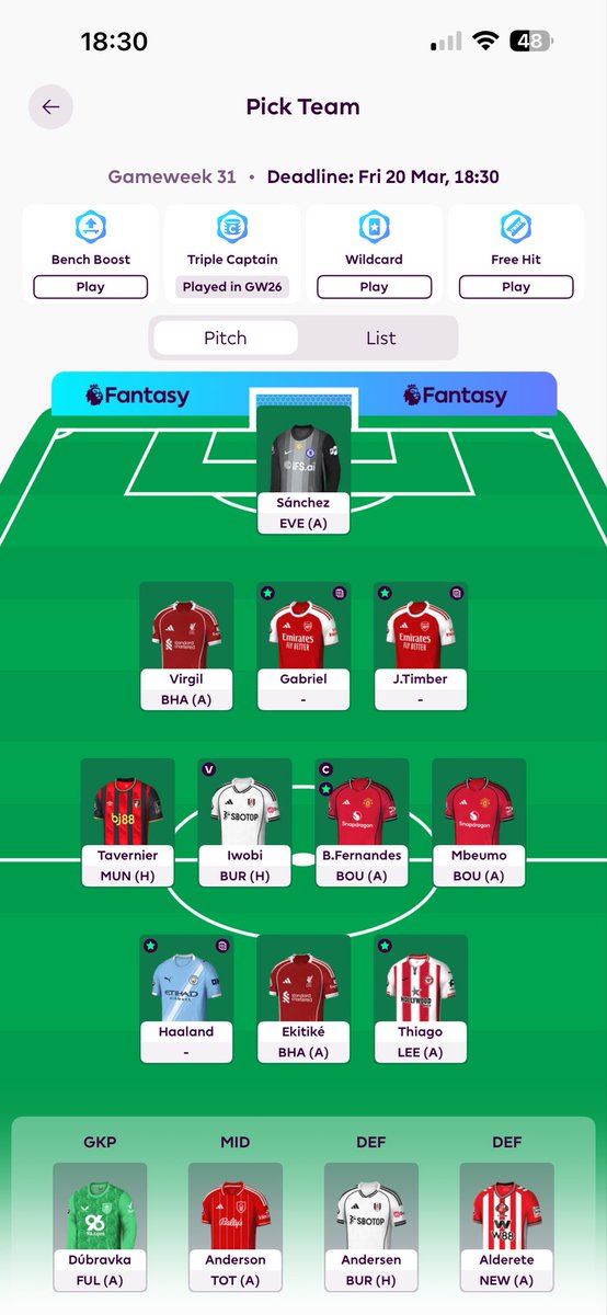 FPLrustyjugglers⭐️⭐️ tweet media