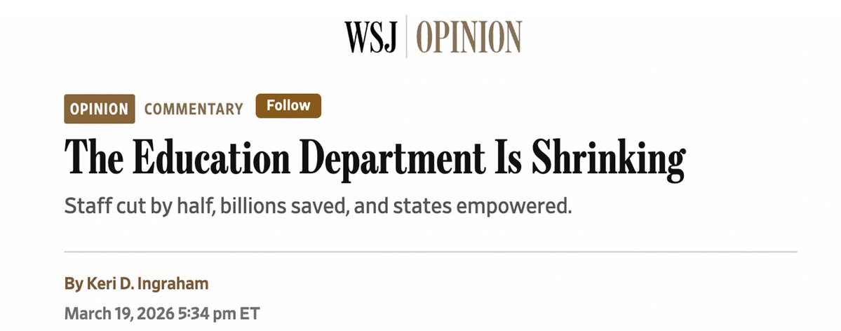 Secretary Linda McMahon tweet media