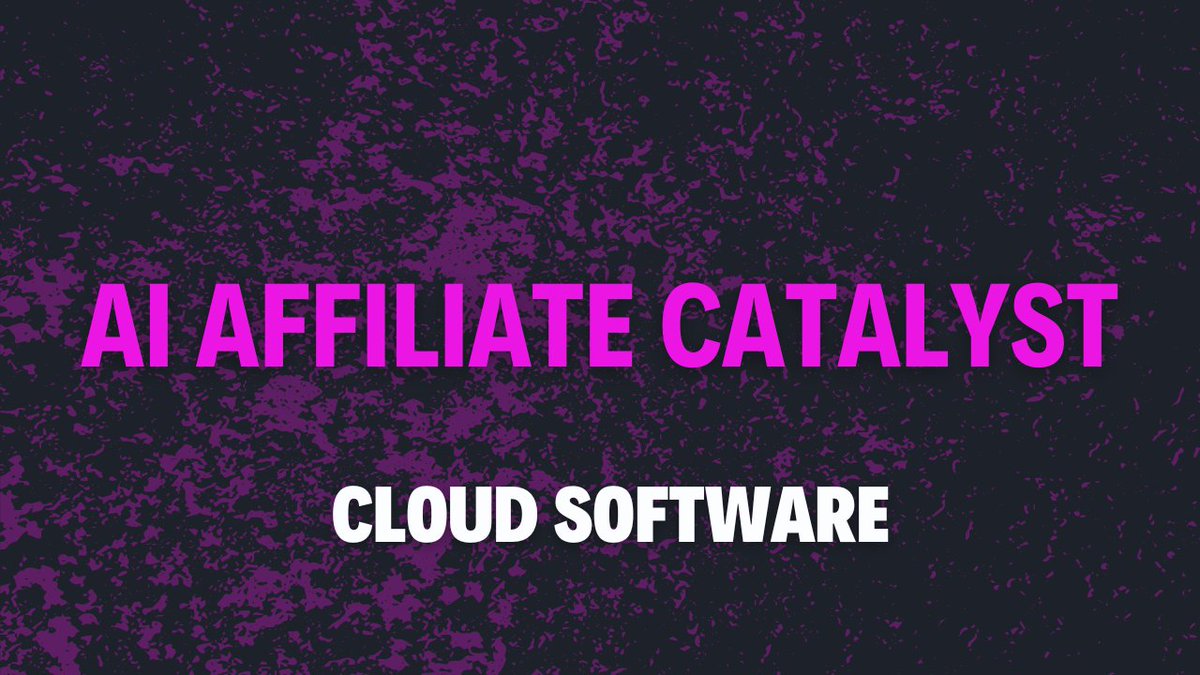 monopolyswapped's tweet image. AIAffiliateCatalyst RESELLER From Francis Ochoco
#AIAffiliateCatalyst #Reseller #WhiteLabel #FrancisOchoco 
AIAffiliateCatalyst RESELLER From Francis Ochoco – Resale Rights to a cloud-based tool that allows you to create affiliate/bridge pages with just a URL.

Turn Any Affiliate