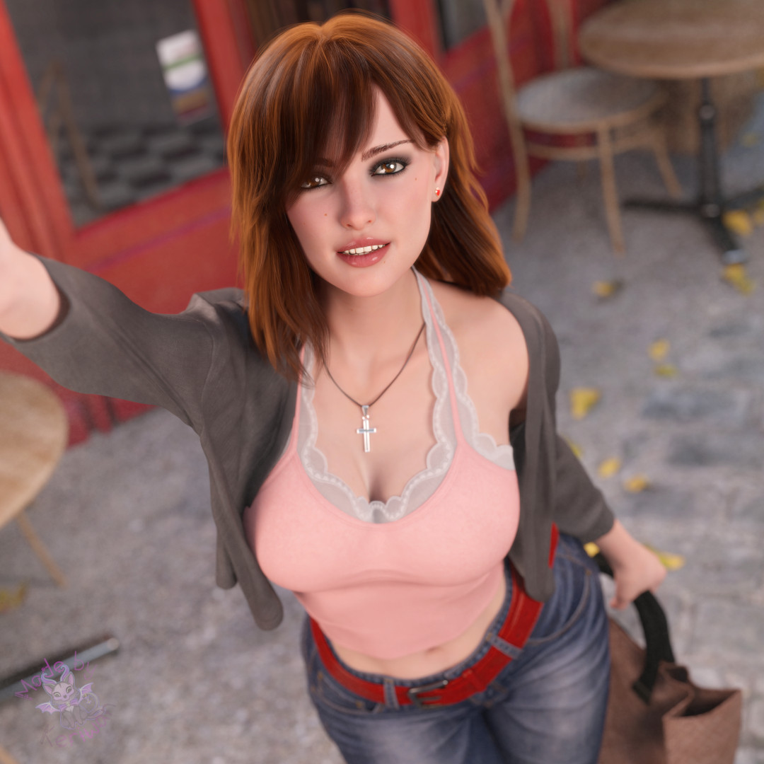 Here is Elise's profile picture on her Novagram account.

She has about 6.5 million followers and lives through her profile, using it to make up for her daily loneliness.